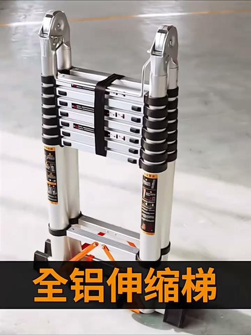 伸缩梯多功能梯子家用工程铝合金折叠人字梯升降升缩直梯小楼梯 免